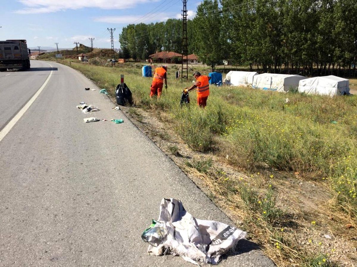 Çorum çevreyolunda hummalı çalışma