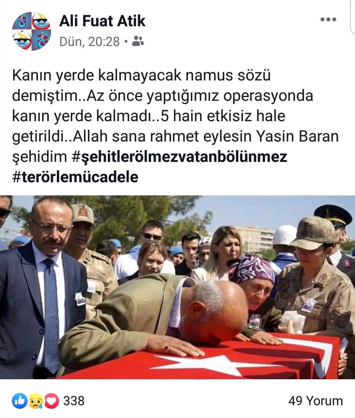 Etkisiz hale getirilen teröristler, askerin şehit olduğu saldırının failiymiş