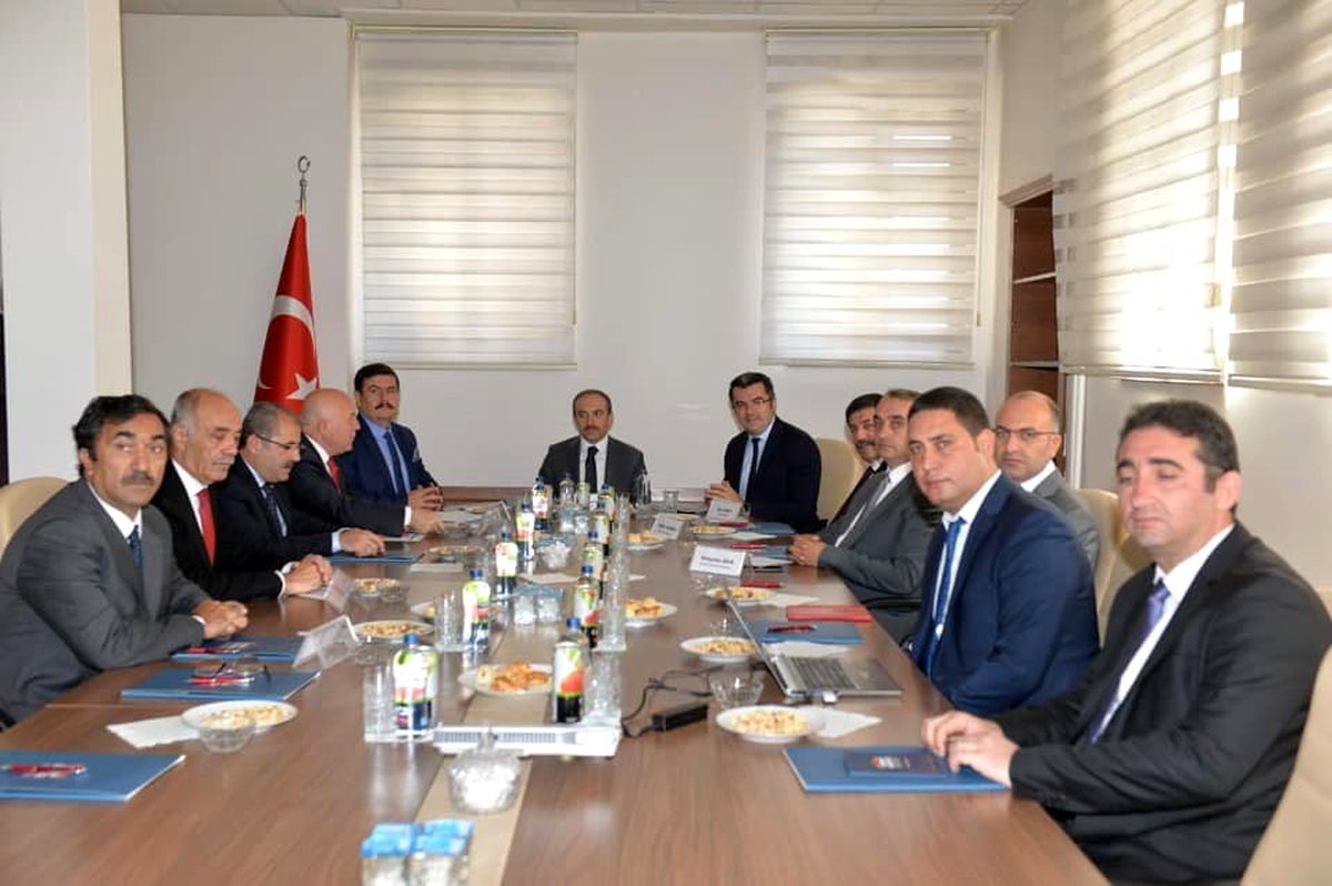 KUDAKA 115. Yönetim Kurulu Toplantısı, Bayburt Valisi Epcim başkanlığında yapıldı