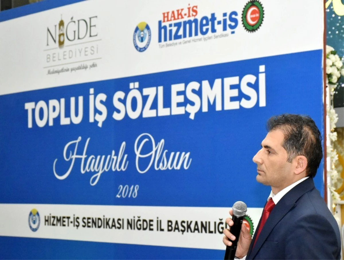 Niğde Belediyesinde Yetki Hizmet-İş Sendikasının