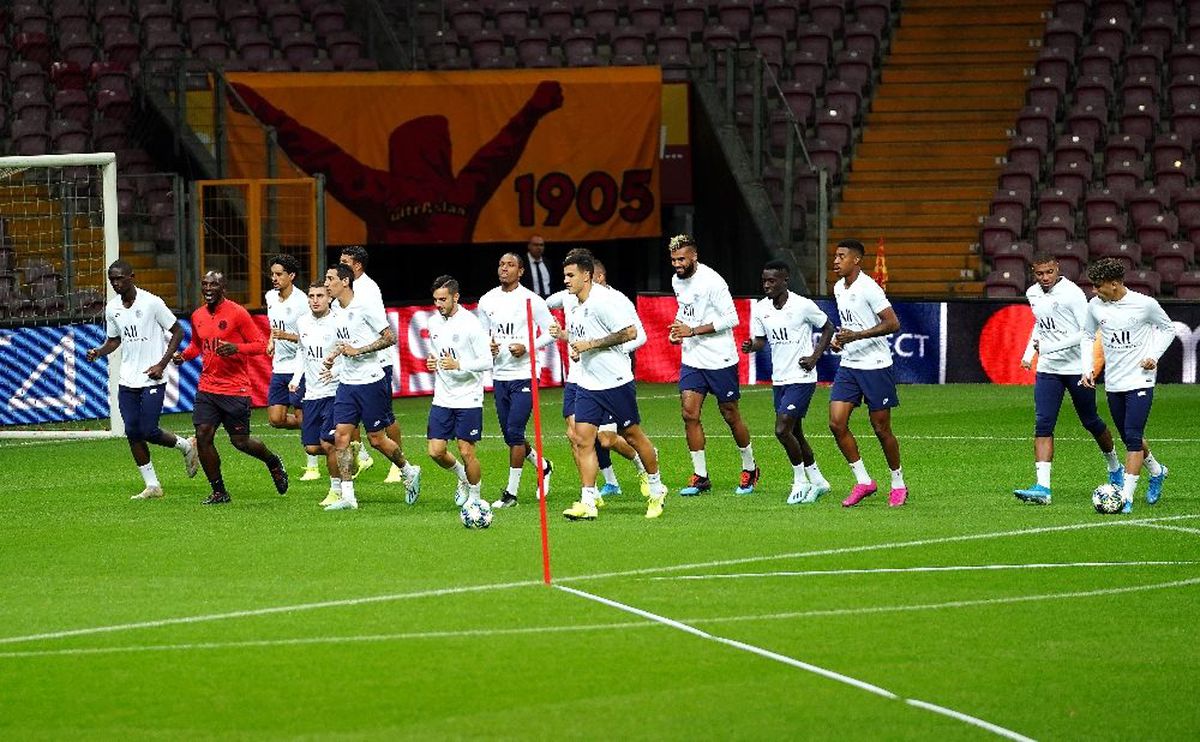 PSG, Galatasaray maçı hazırlıklarını tamamladı