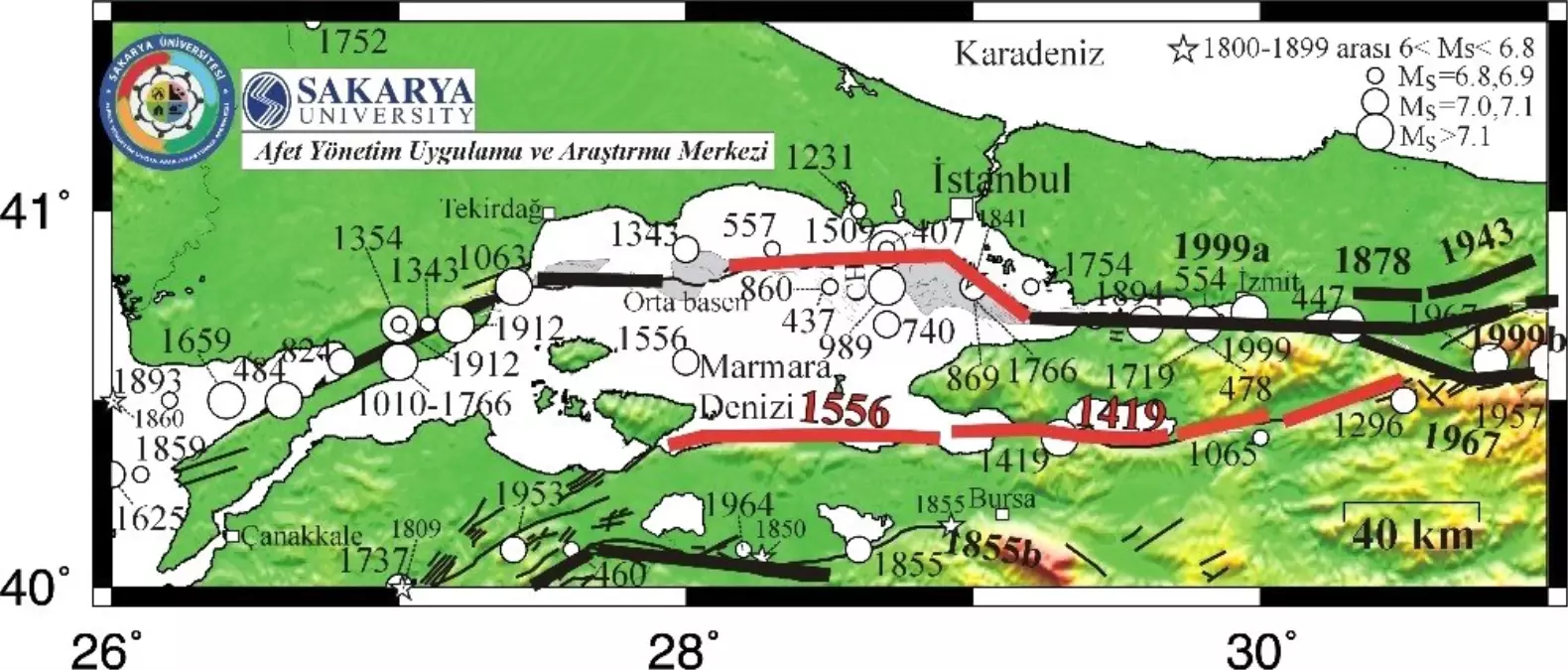 SAÜ\'den depremle ilgili açıklama