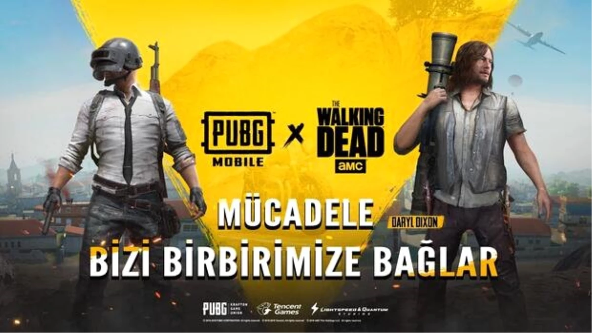 The Walking Dead karakterleri PUBG MOBILE\'a geliyor!