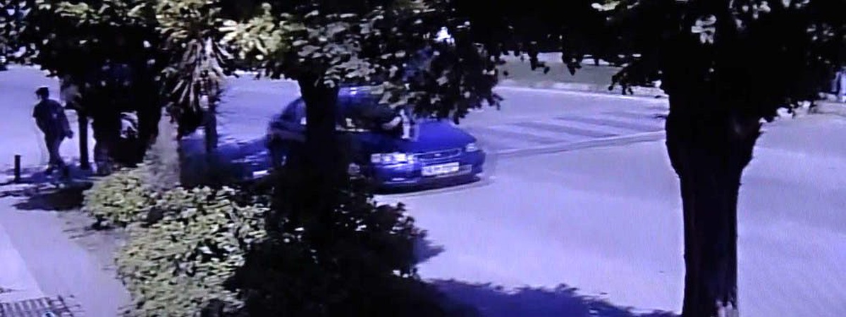 Yaya geçidinde dehşet anları kameraya böyle yansıdı