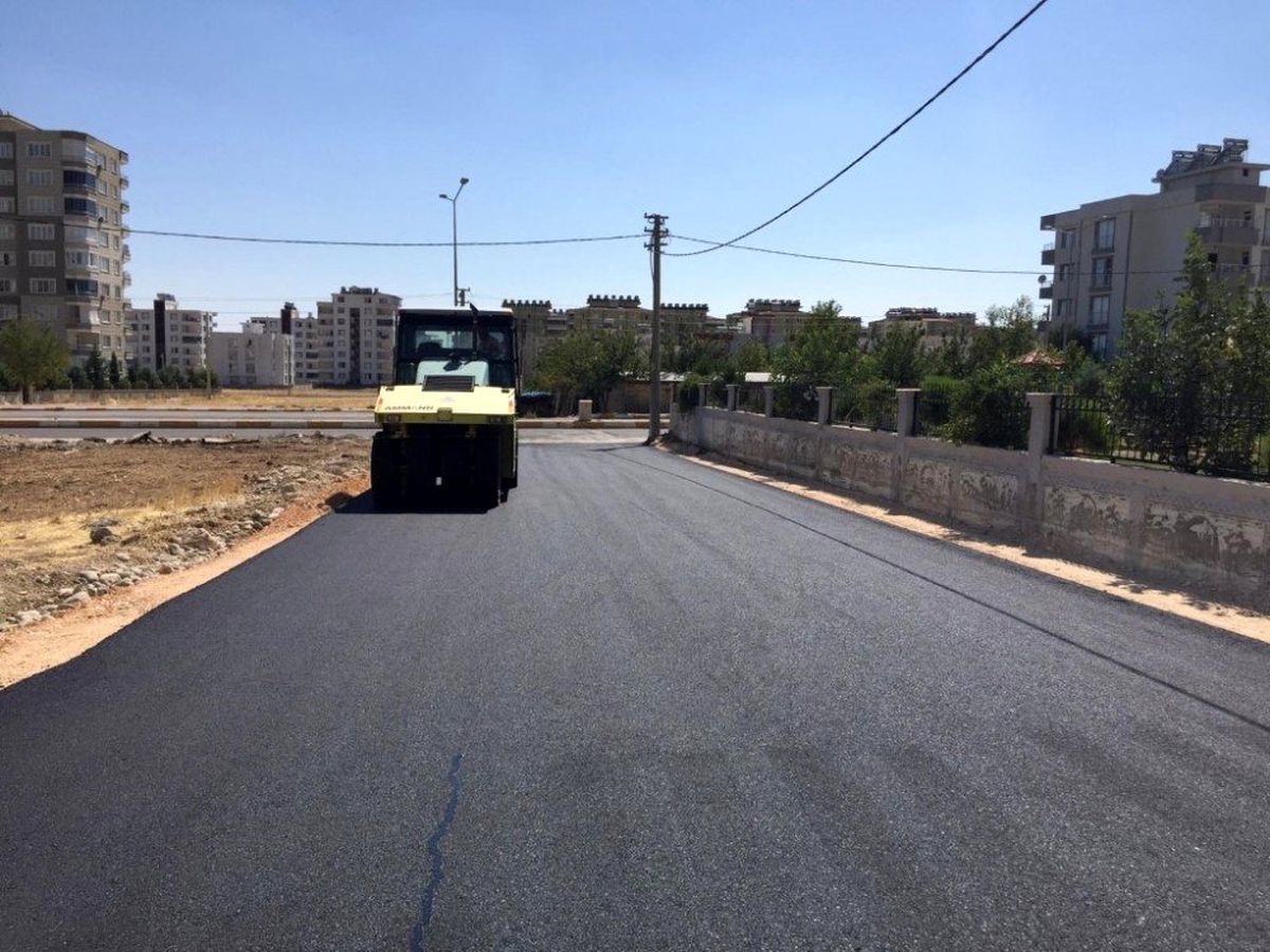 Yeni Mahallede asfalt çalışması