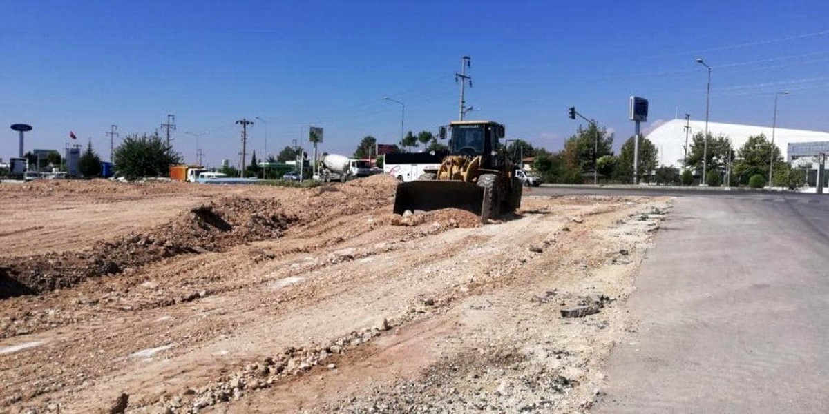 Adıyaman\'da alternatif yol çalışması