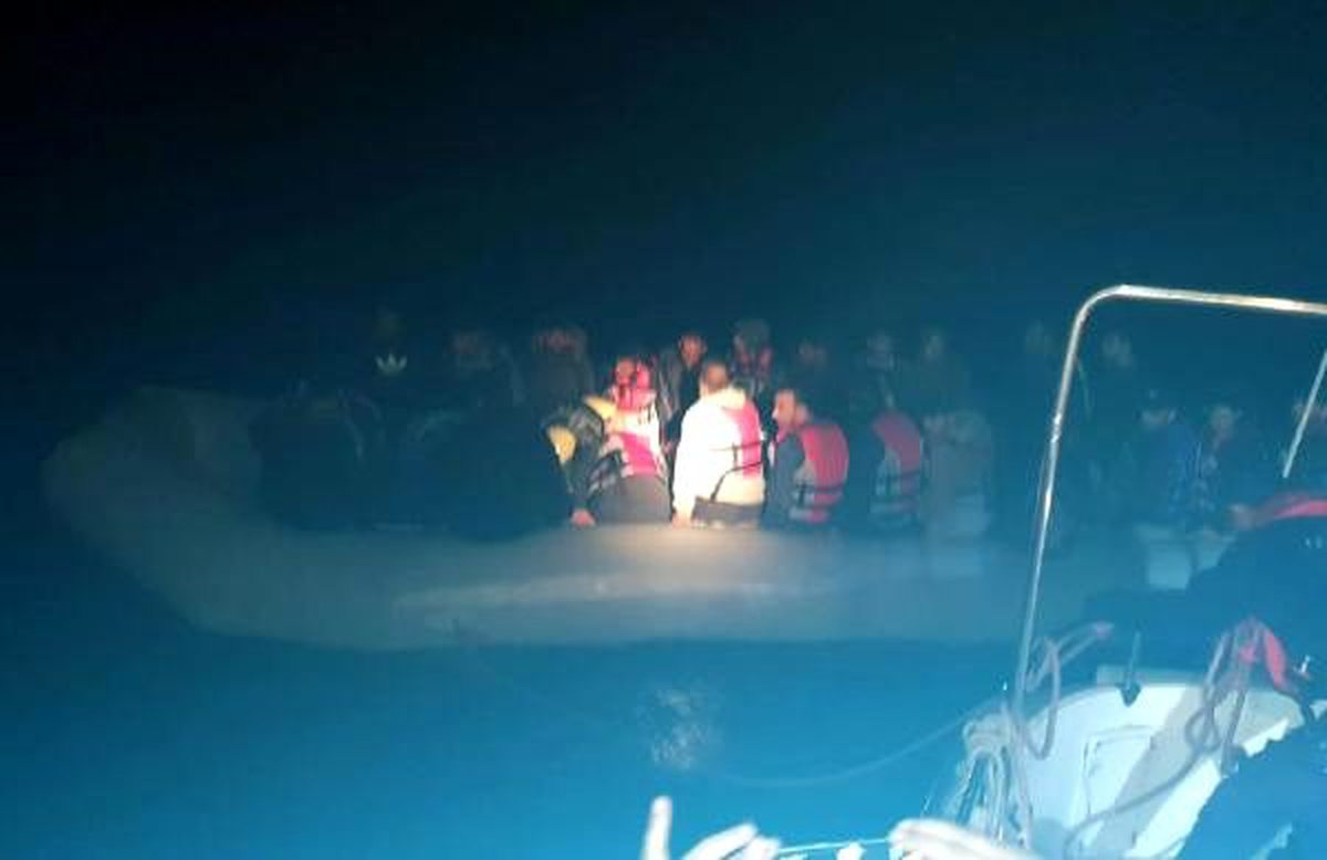 Bodrum açıklarında 51 kaçak göçmen yakalandı