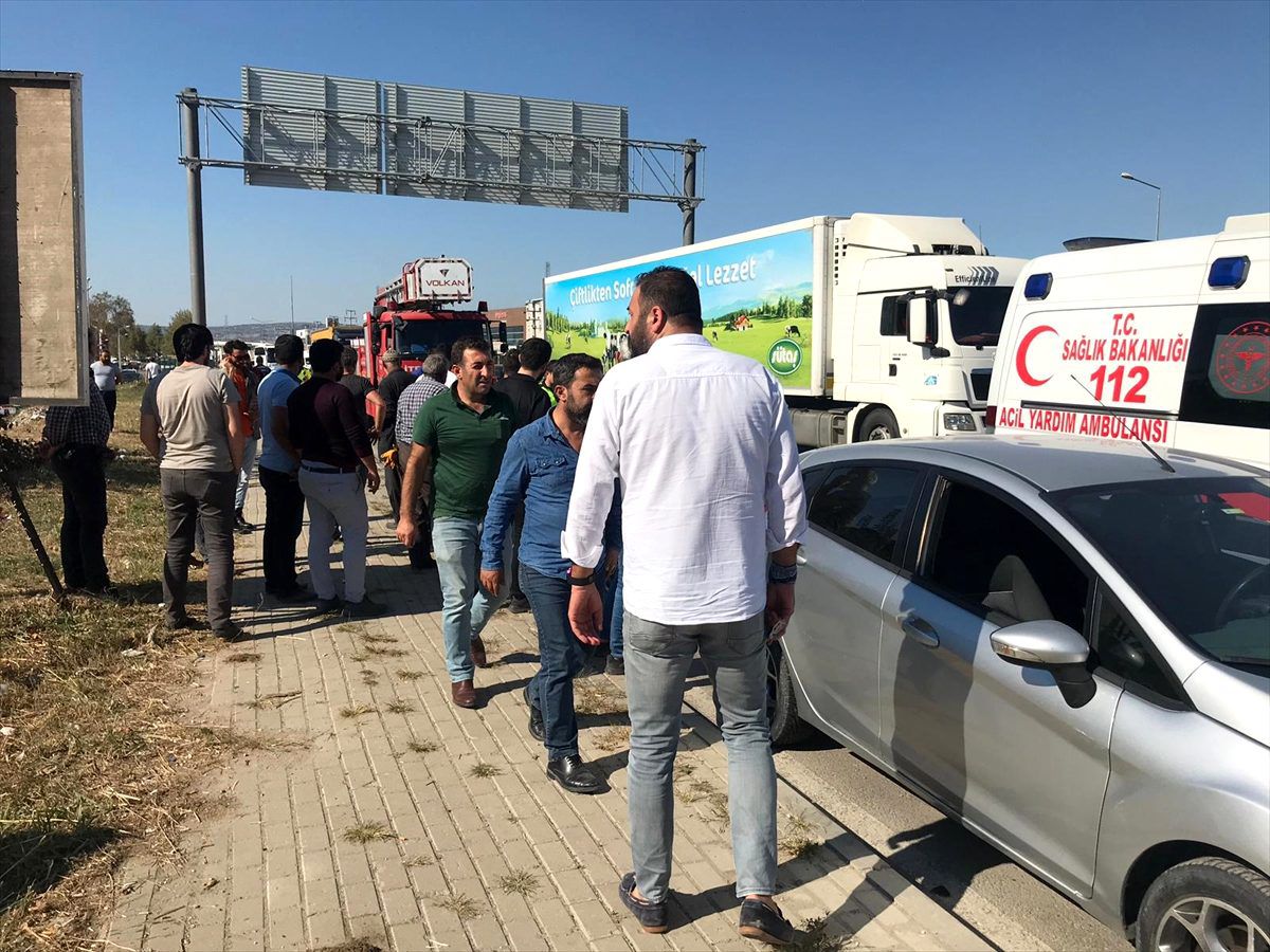 Bursa-Ankara kara yolunda trafik kazası: 1 yaralı