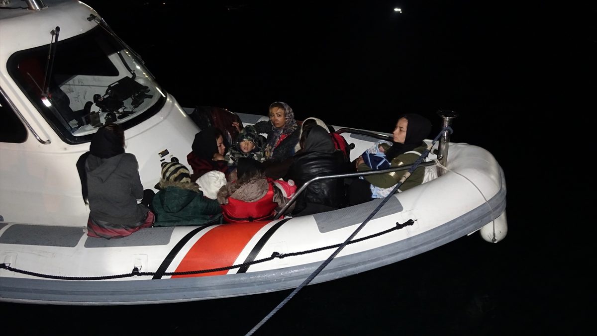 Çanakkale\'de 206 düzensiz göçmen yakalandı