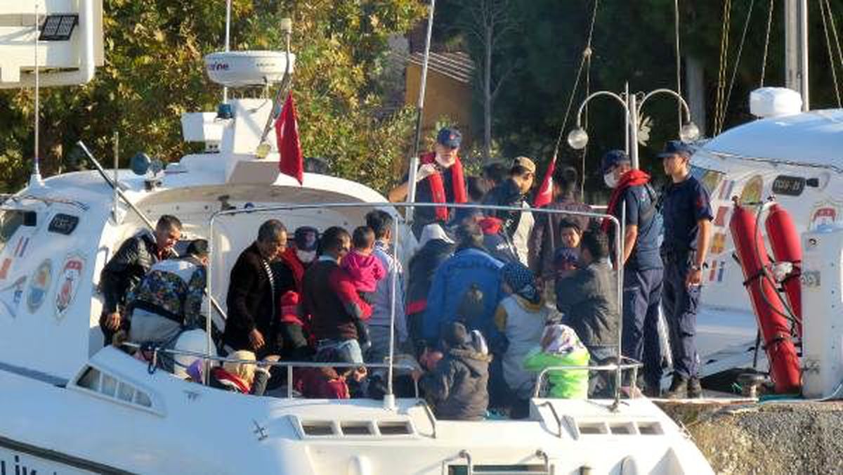 Çanakkale\'de 206 kaçak göçmen yakalandı
