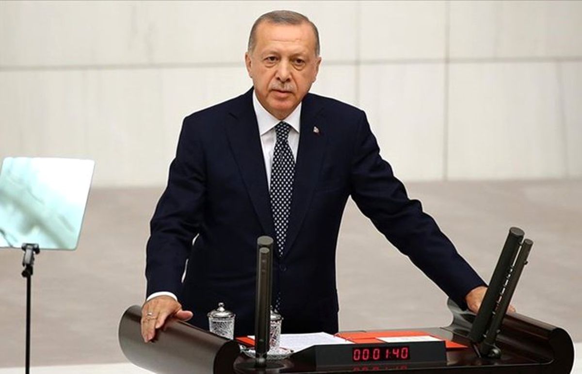 Cumhurbaşkanı Erdoğan TBMM\'de konuşuyor