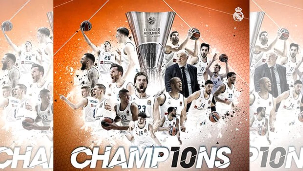 Euroleague\'de rekor Real Madrid\'de! 10 şampiyonluk...