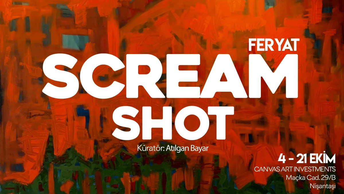 Feryat Aydemir\'in Scream Shot sergisi 4 Ekim\'de açılıyor
