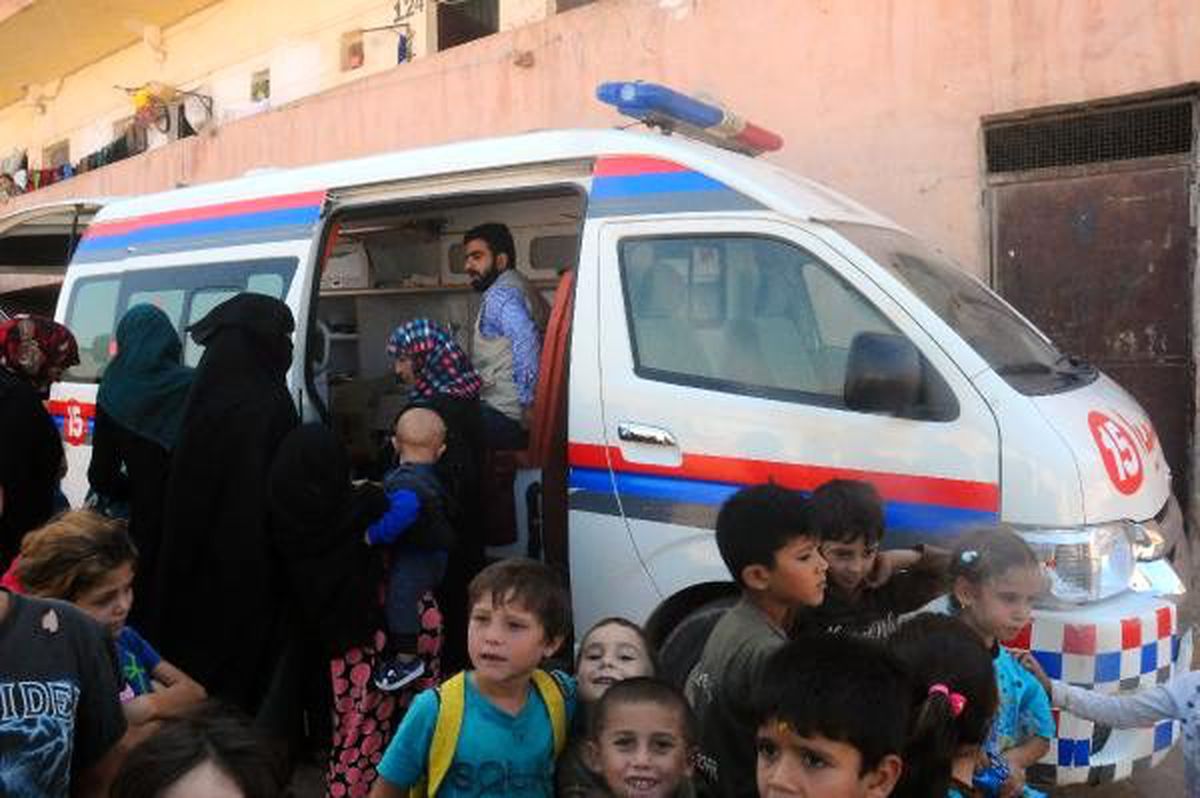 Gönüllü türk doktorlardan idlib\'de sağlık hizmeti