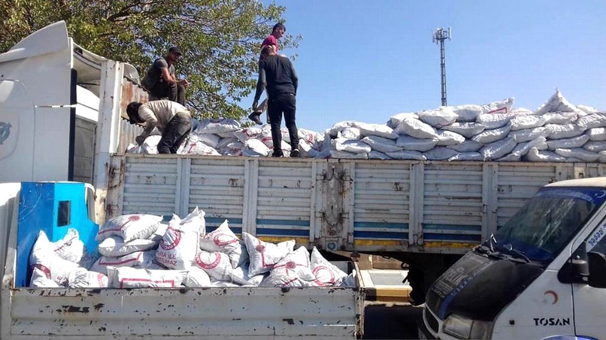 Kilis\'te 11 bin dar gelirli aileye kömür dağıtımı sürüyor