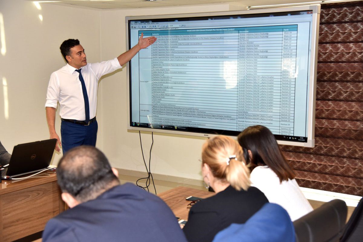 MASKİ\'nin stratejik planı görüşüldü
