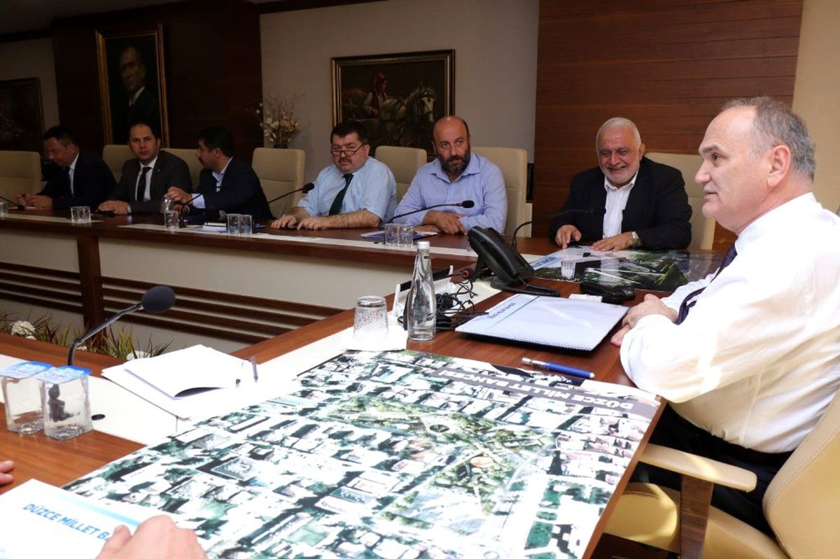 Millet bahçesi proje detayları görüşüldü