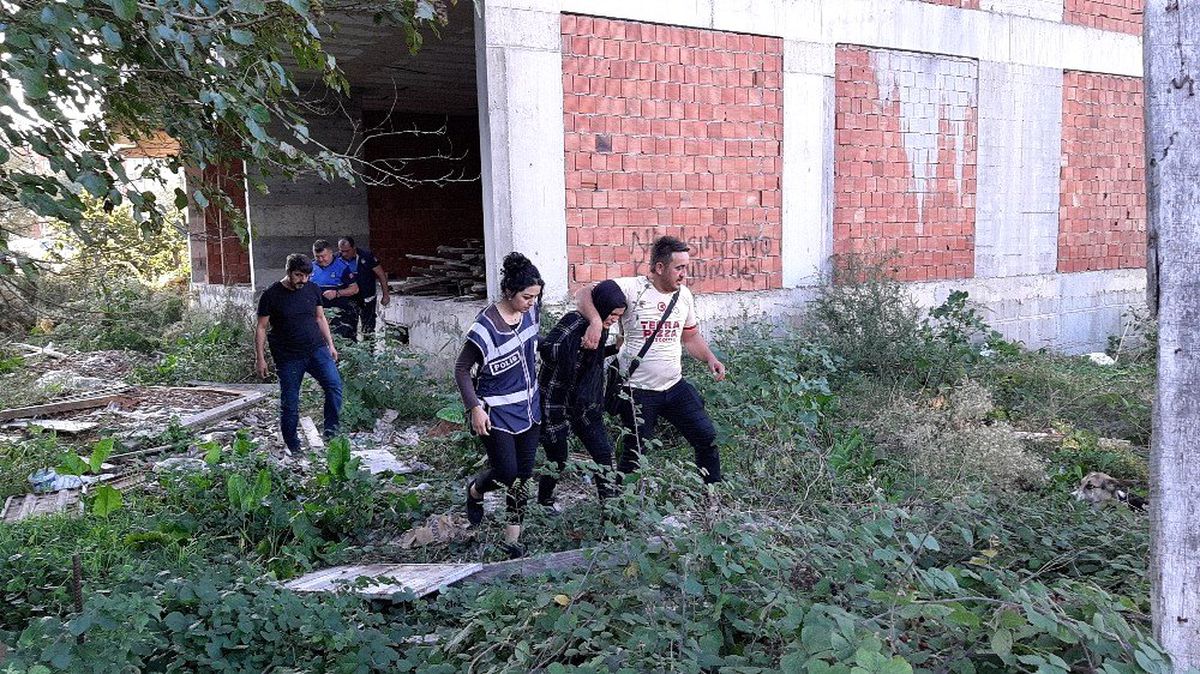 Polis kolundan tutarak son anda yakaladı
