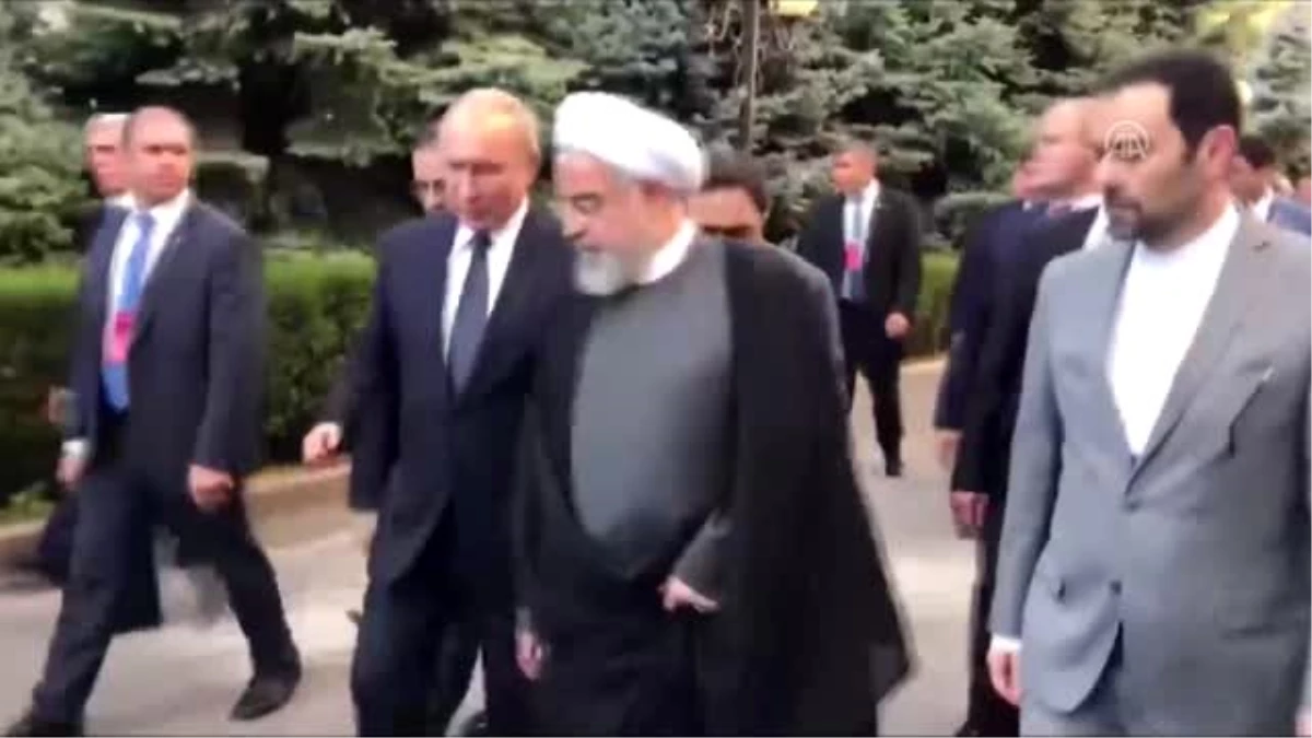 Ruhani ile Putin nükleer anlaşmayı görüştü