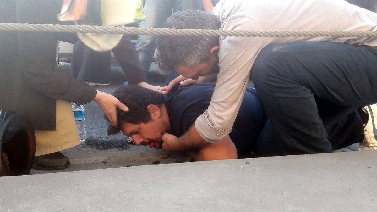 Şişli\'de insanlık ölmemiş dedirten görüntü