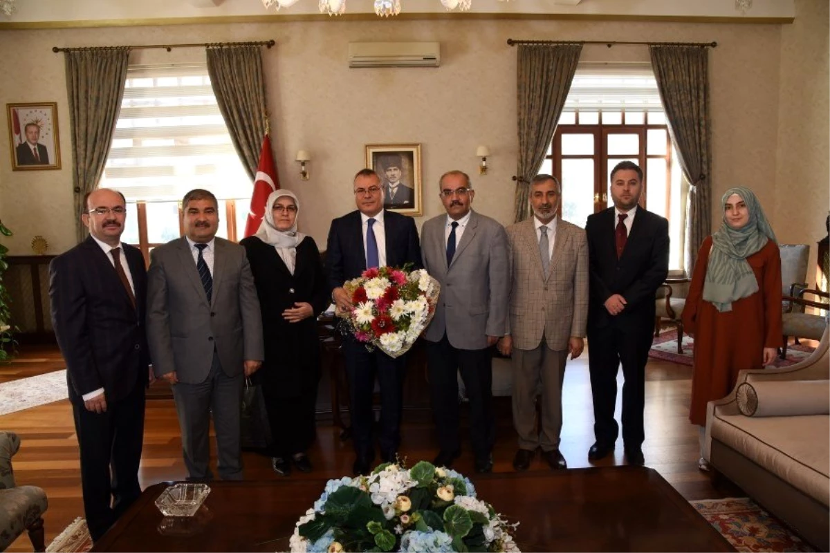 Vali Deniz, Müftülük personelini ağırladı