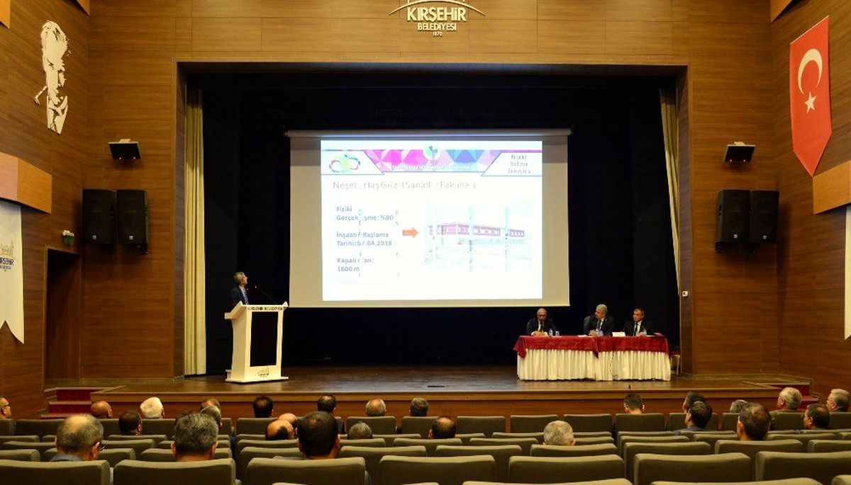 Vali İbrahim Akın, "Kırşehir\'de yürütülen 226 projenin değeri 2 milyar 738 milyon 628 bin lira"