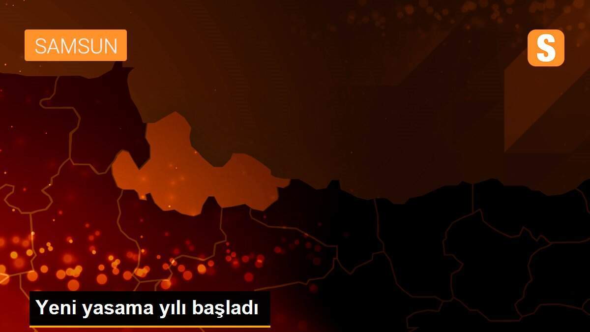 Yeni yasama yılı başladı