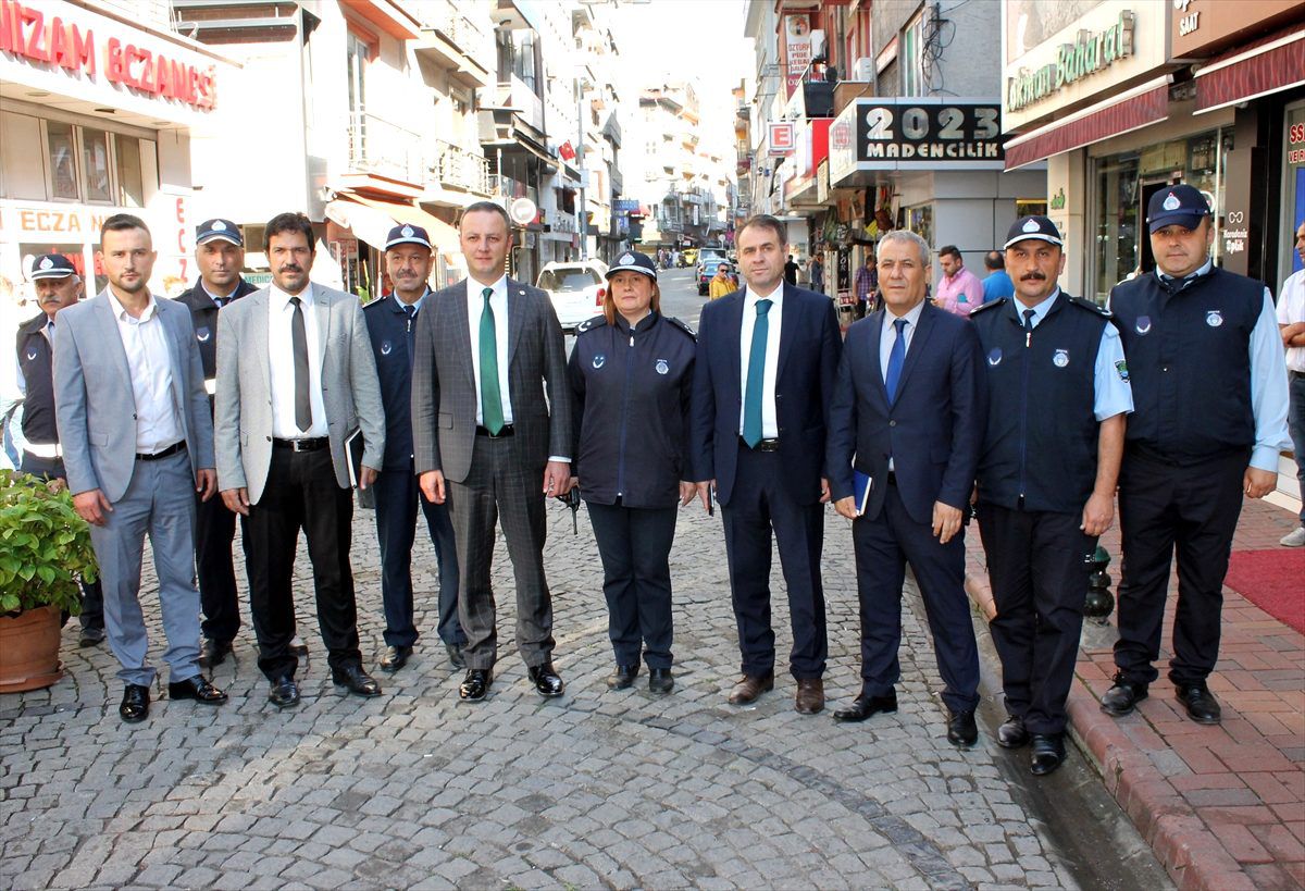 Zonguldak\'ta kaldırım işgali denetimi