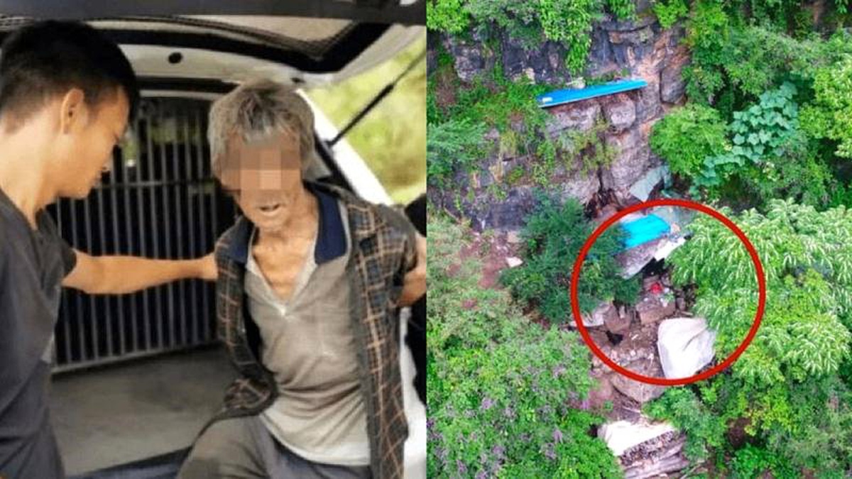 17 yıl önce kaçan hükümlü, saklandığı mağarada İHA sayesinde bulundu