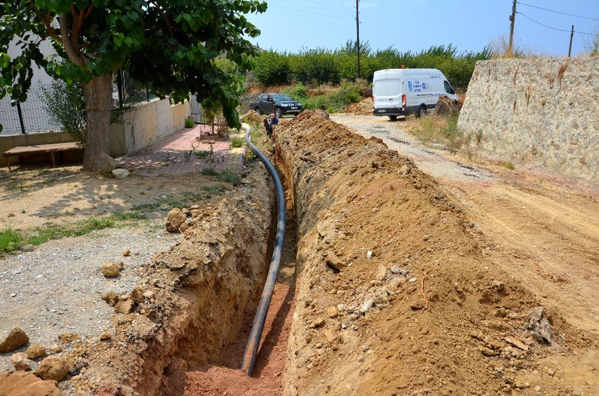 Alanya\'da 45 mahalleye 7 kilometre yeni hat