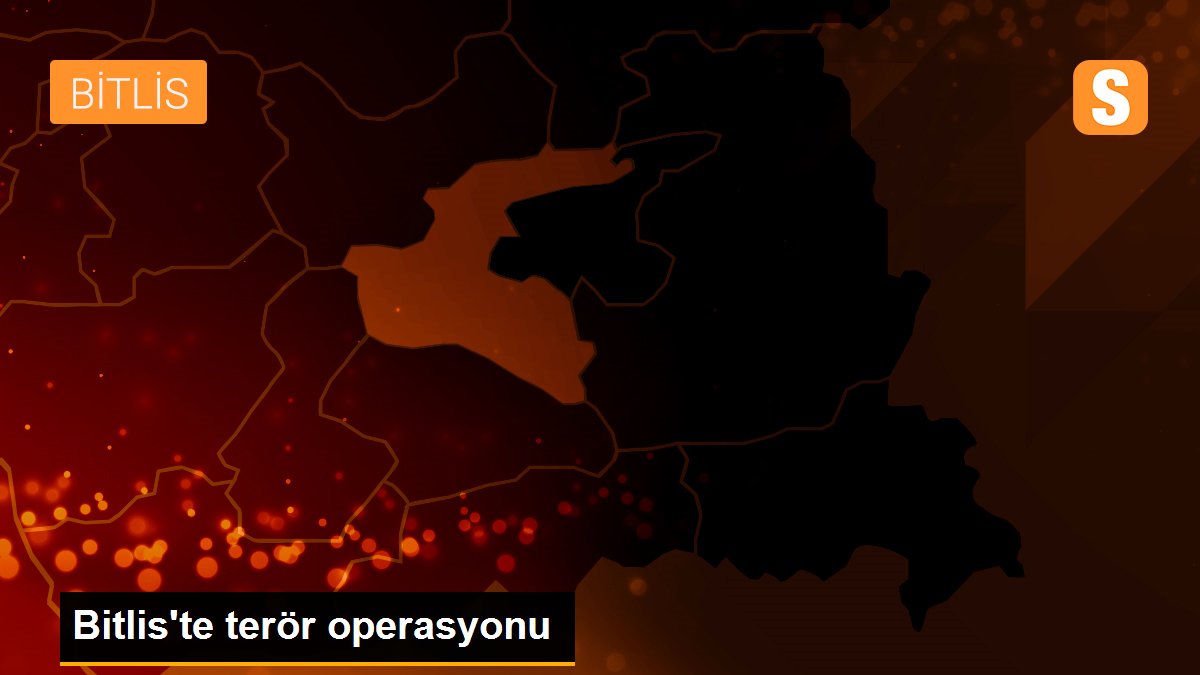 Bitlis\'te terör operasyonu
