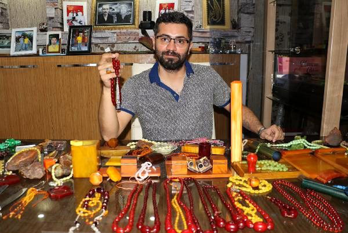 Diyarbakır\'da 112 yıllık göz kamaştıran tespih