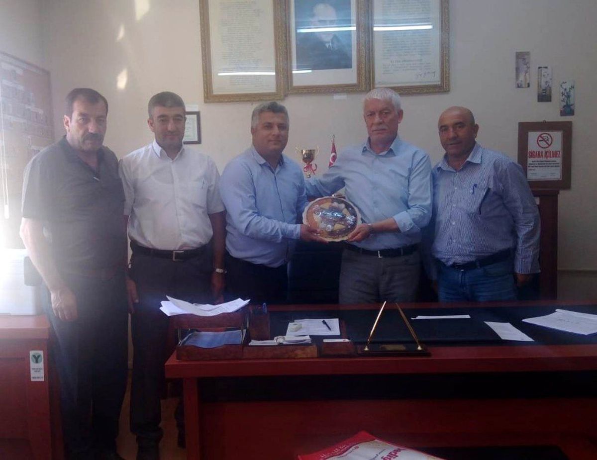 Esnaf odası başkanından ilçe tarım müdürüne ziyaret