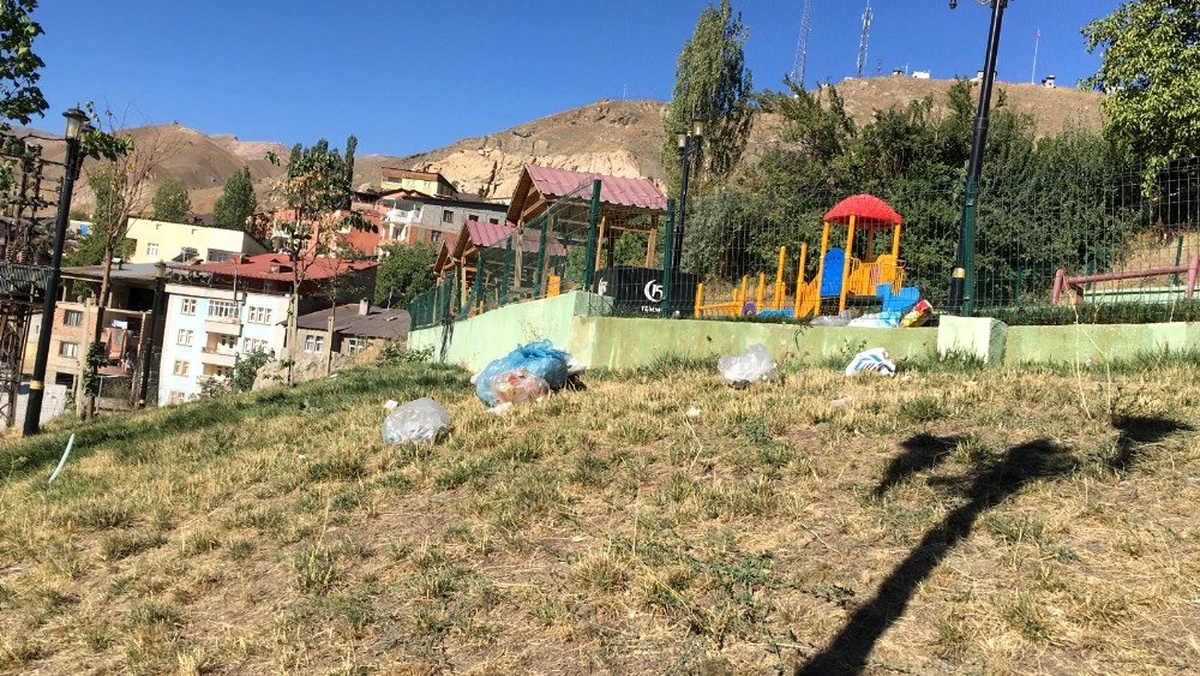 Hakkari Belediyesinden temizlik çalışması