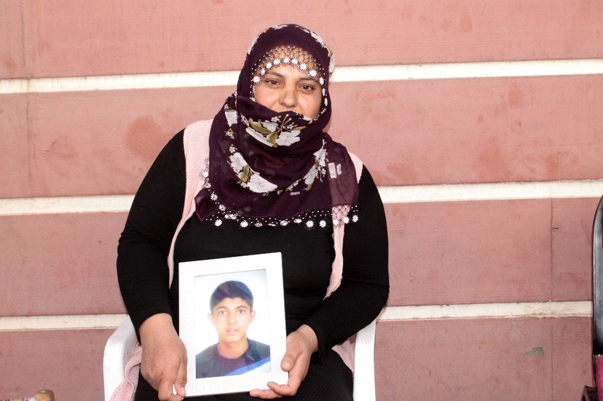 HDP önündeki oturma eyleminde aile sayısı 50\'ye yükseldi