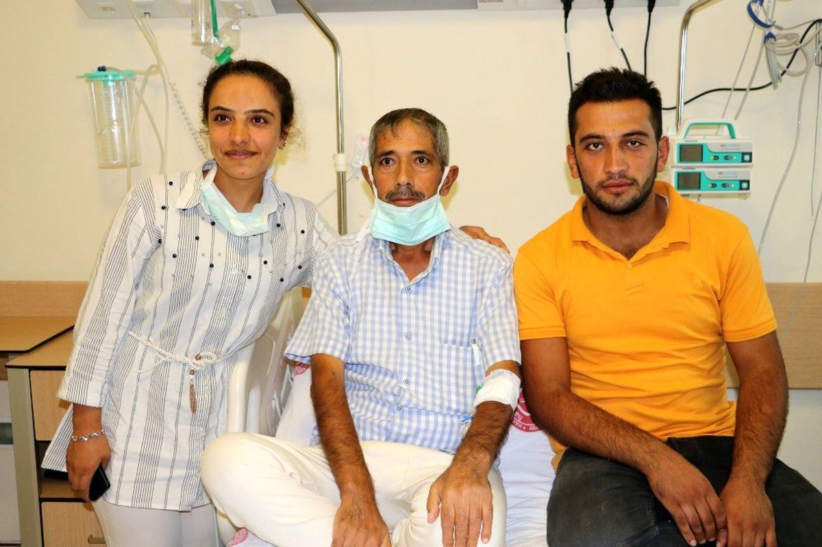 Kızının karaciğeriyle hayata tutundu