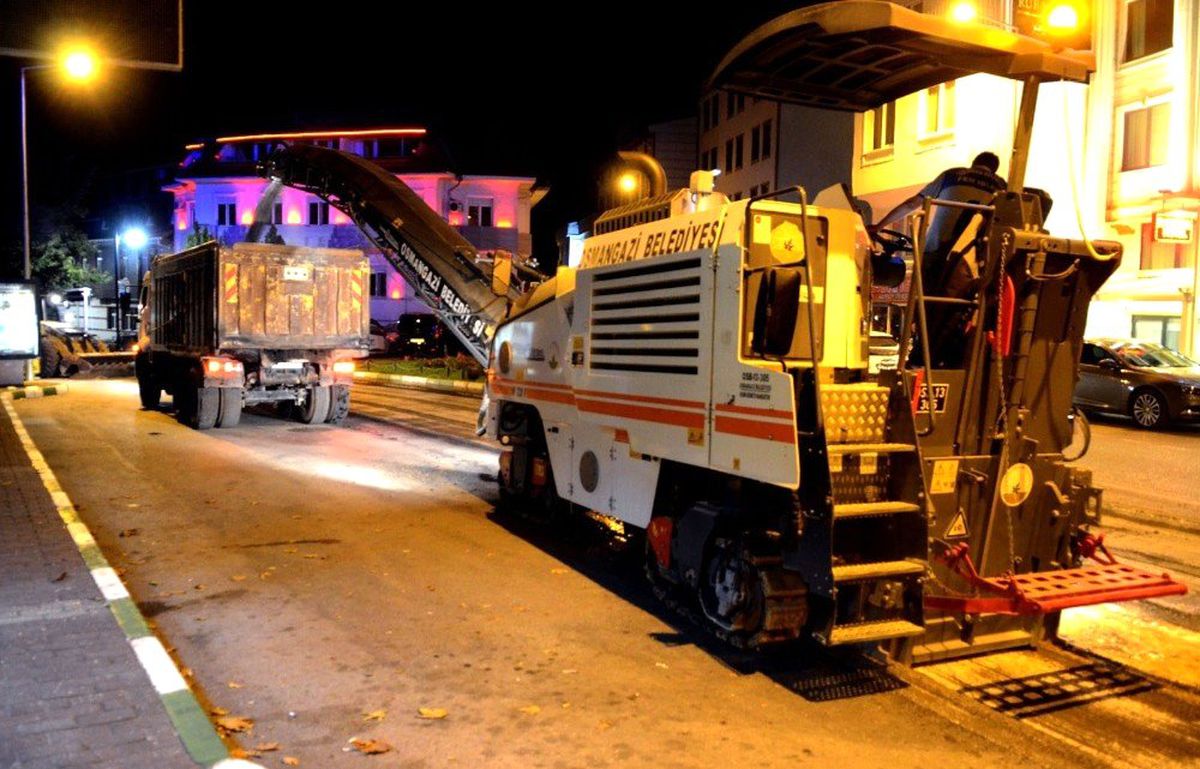 Osmangazi\'de gece mesâisi
