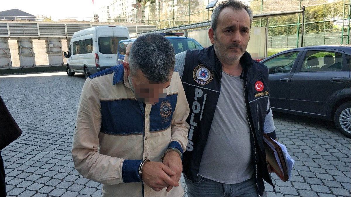 Samsun\'da baba-oğul uyuşturucu ticaretinden gözaltına alındı