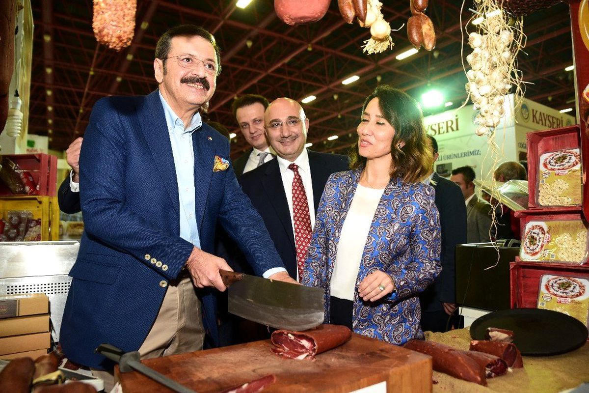 TOBB Başkanı Hisarcıklıoğlu: "YÖREX Türkiye\'nin markası"