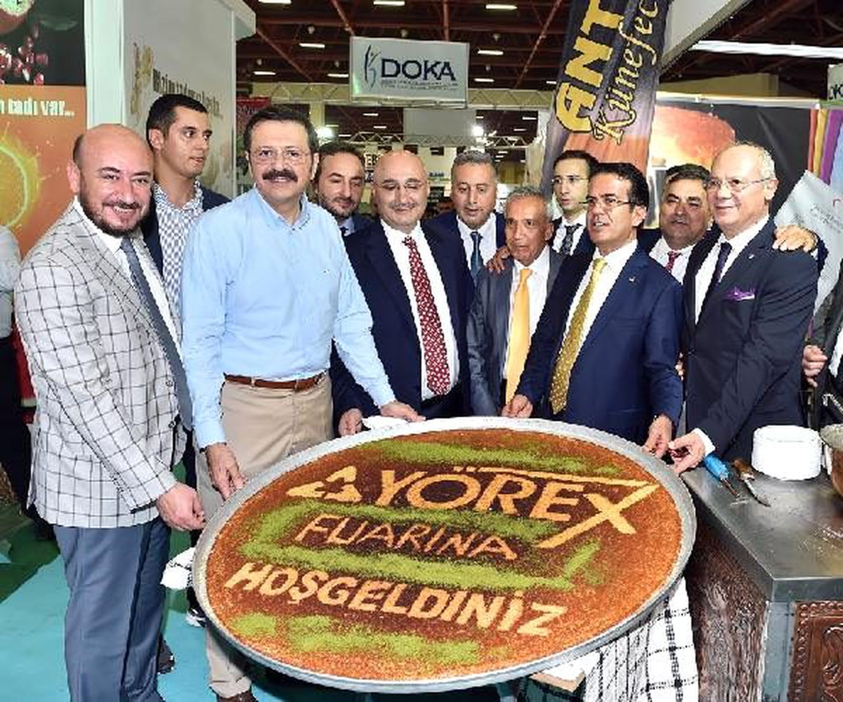 Tobb başkanı hisarcıklıoğlu: yörex türkiye\'nin markası
