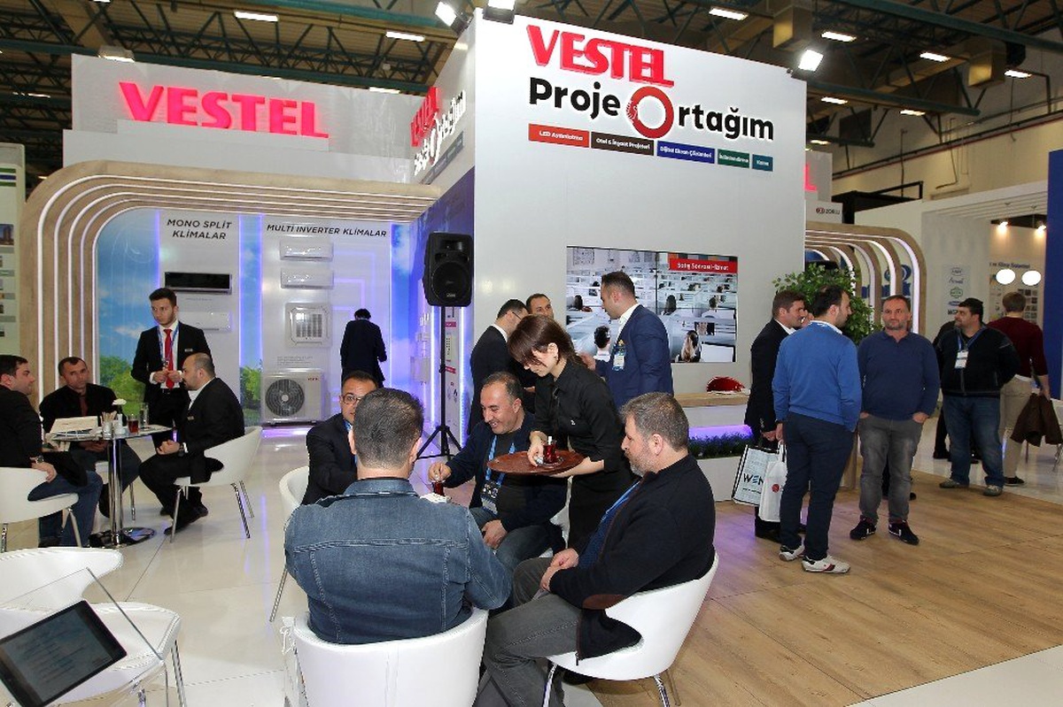 Vestel Proje Ortağım, ISK-SODEX İstanbul Fuarı\'nda yeni ürün ve teknolojileri tanıtıyor