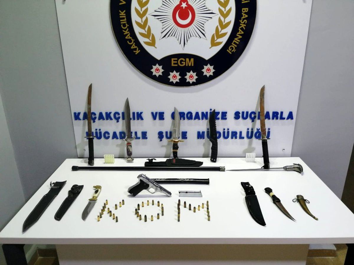 Yalova\'da silah kaçakçılarına operasyon