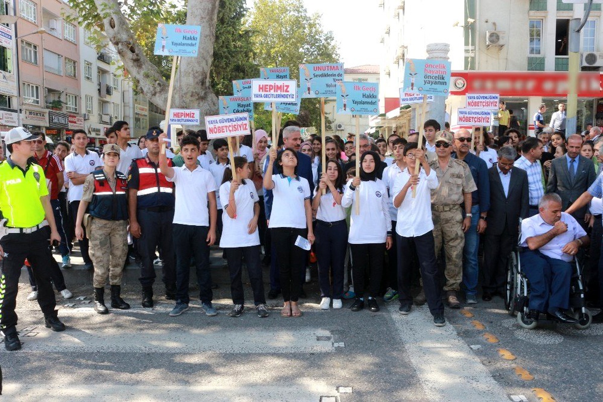 "Yaya güvenliğinin nöbetçisiyiz" kampanyası Adıyaman\'da uygulandı
