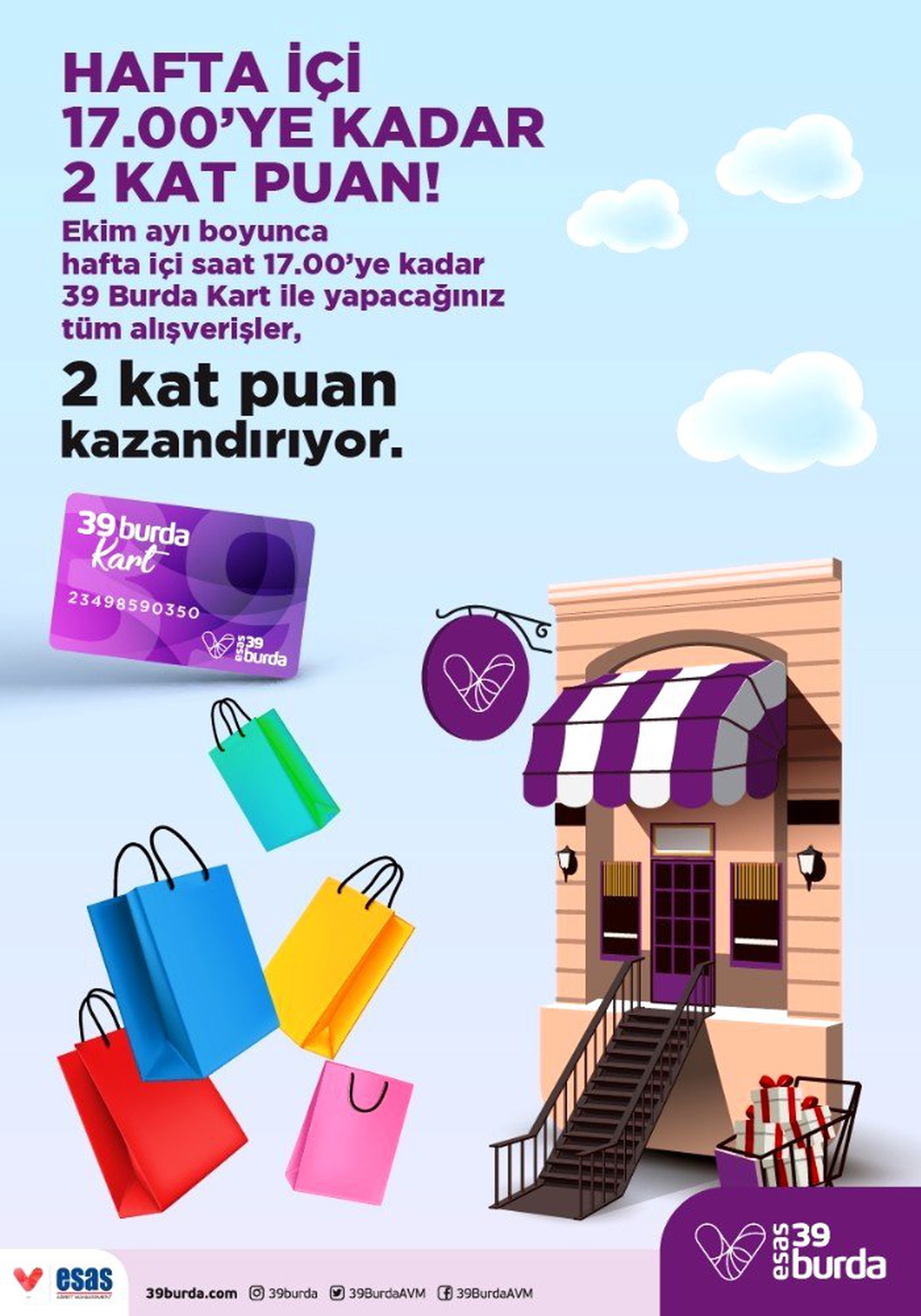 39 Burda AVM \'hediye dükkanı\' ile kazandırıyor