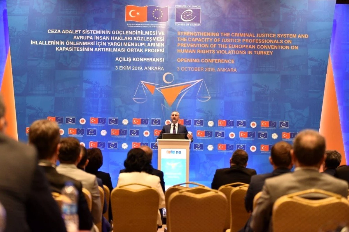 Adalet Bakanı Gül: "İnsan Eylem Planı güncelleme çalışmalarını başlattık"