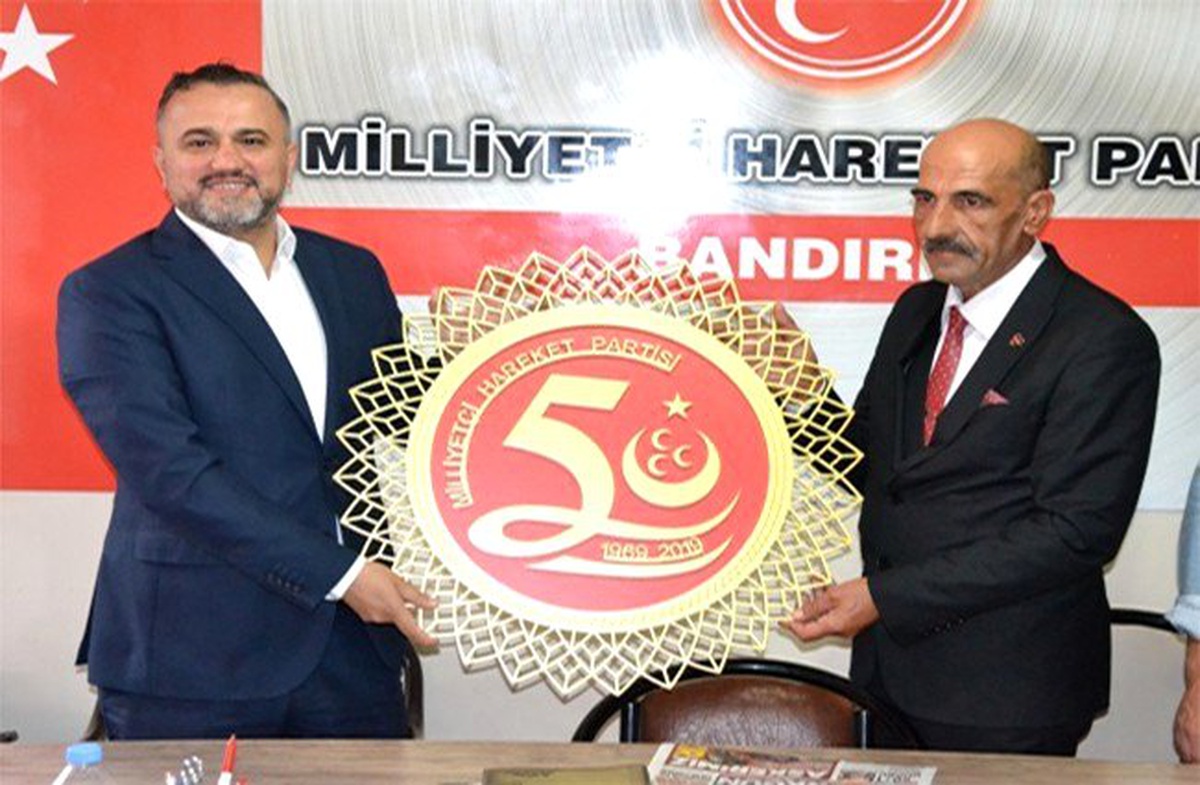 AK Parti\'den MHP\'ye 50\'nci yıl ziyareti