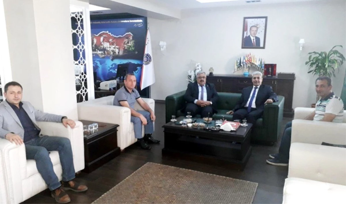 Başkan Gür\'den Gülser ve Uzunoğlu\'na ziyaret