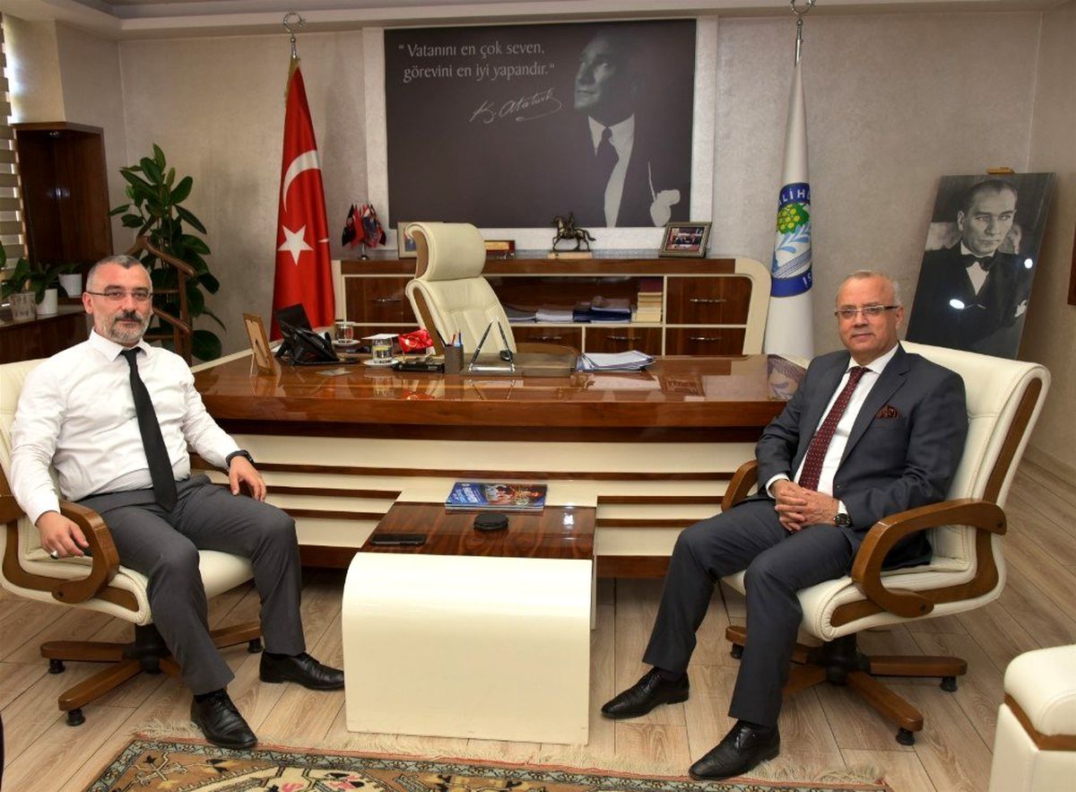 Başkan Kayda, MHP İl Başkanı Baysal\'ı ağırladı