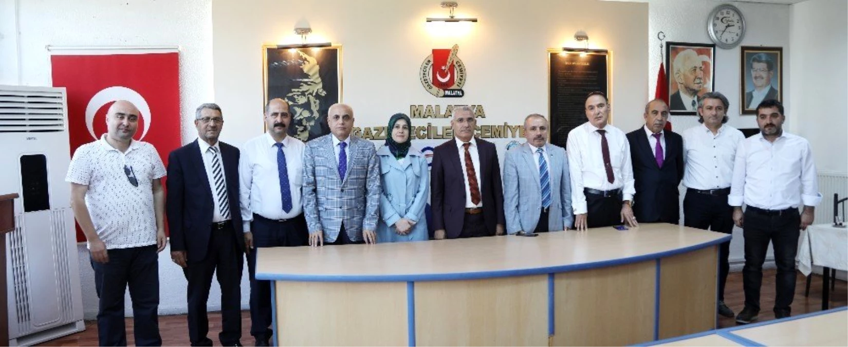 Battalgazi Belediye Başkanı Osman Güder, MGC\'yi ziyaret etti