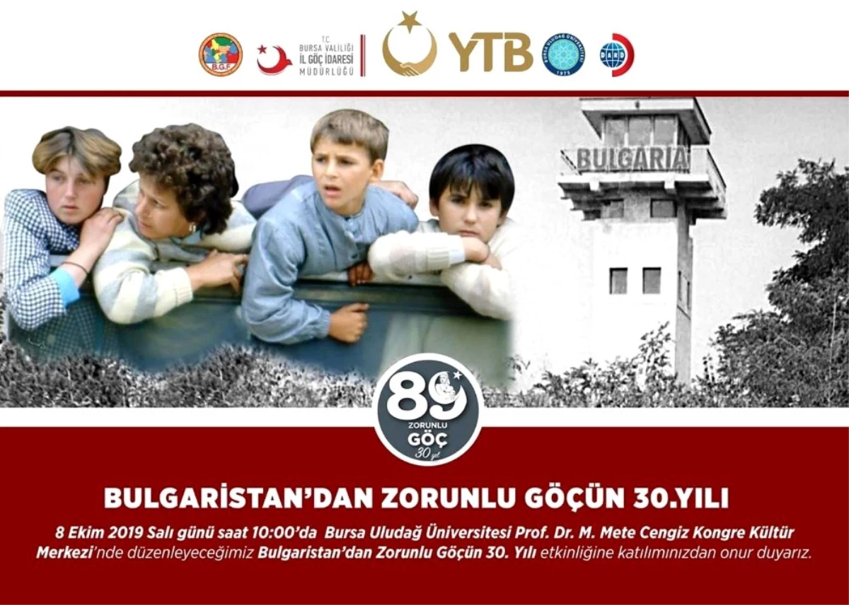 Bulgaristan\'dan zorunlu göçün 30. yılı BUÜ\'de konuşulacak